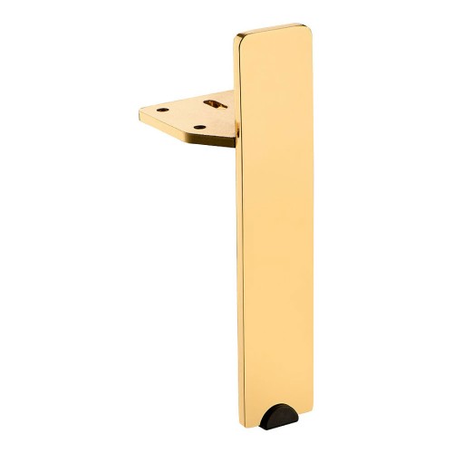 Опора мебельная KAX-0809-0150-I01 цвет глянцевое золото высота 150 / 200 мм