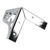 Опора мебельная KAX-4603-0100-A01 цвет глянцевый хром высота 100 мм 