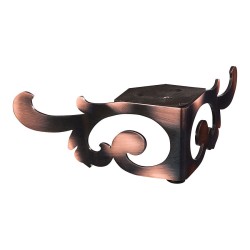 Опора мебельная KAX-4605-0065-A07 цвет античная медь высота 70 мм 