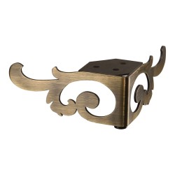 Опора мебельная KAX-4605-0065-A08 цвет античная бронза высота 70 мм