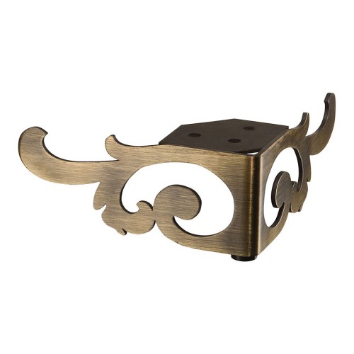 Опора мебельная KAX-4605-0065-A08 цвет античная бронза высота 70 мм