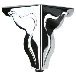 Опора мебельная KAX-4620-0120-A01 цвет глянцевый хром высота 120 мм Опора мебельная KAX-4620-0120-A01 цвет глянцевый хром высота 120 мм