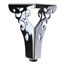 Опора мебельная стальная KAX-4626-0110-A01 цвет глянцевый хром высота 110 мм Опора мебельная стальная KAX-4626-0110-A01 цвет глянцевый хром высота 110 мм