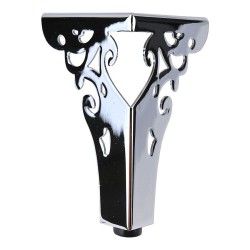 Опора мебельная стальная KAX-4626-0150-A01 цвет глянцевый хром высота 150 мм Опора мебельная стальная KAX-4626-0150-A01 цвет глянцевый хром высота 150 мм