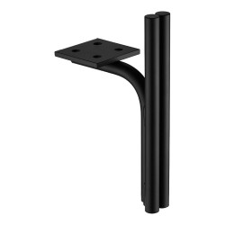 Опора мебельная KAX-7002-0150-B13 цвет черный высота 150 / 200 мм Опора мебельная KAX-7002-0150-B13 цвет черный высота 150 / 200 мм