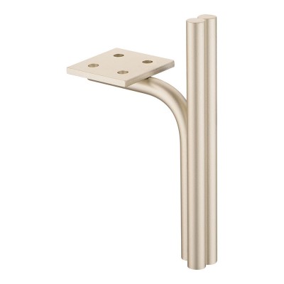 Опора мебельная KAX-7002-0150-C21 цвет никель высота 150 / 200 мм