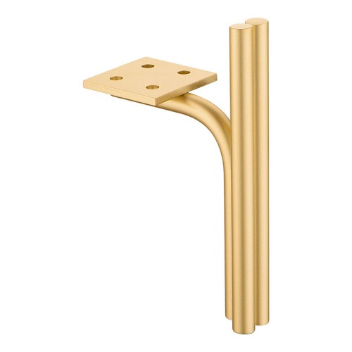 Опора мебельная KAX-7002-0150-C25 цвет матовое золото высота 150 / 200 мм