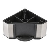 Опора мебельная KBA-9001-0050-F52 цвет брашированный никель высота 50 мм