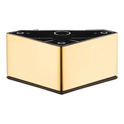 Опора мебельная KBA-9001-0050-I01 цвет глянцевое золото высота 50 мм Опора мебельная KBA-9001-0050-I01 цвет глянцевое золото высота 50 мм