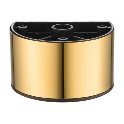 Опора мебельная KBA-9002-0050-I01 цвет глянцевое золото высота 50 мм Опора мебельная KBA-9002-0050-I01 цвет глянцевое золото высота 50 мм