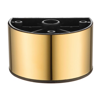 Опора мебельная KBA-9002-0050-I01 цвет глянцевое золото высота 50 мм 