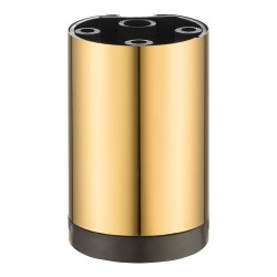 Опора мебельная KBA-9009-0080-I01 цвет глянцевое золото высота 80 мм Опора мебельная KBA-9009-0080-I01 цвет глянцевое золото высота 80 мм