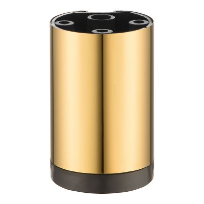 Опора мебельная KBA-9009-0080-I01 цвет глянцевое золото высота 80 мм 