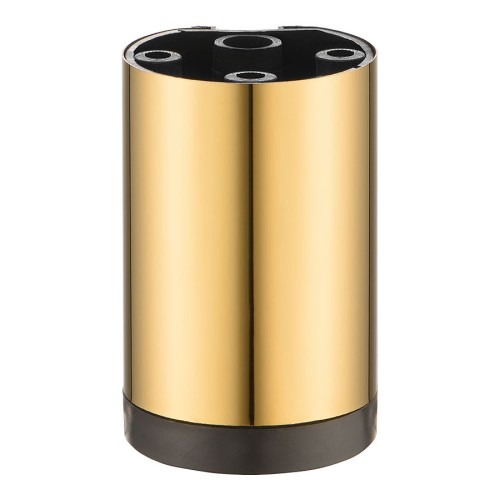 Опора мебельная KBA-9009-0080-I01 цвет глянцевое золото высота 80 мм 