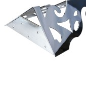 Опора мебельная KMA-2001-0710-B33 цвет белый высота 710 мм 