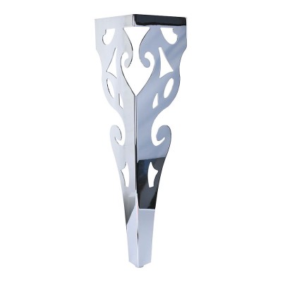 Опора мебельная KMA-2001-0710-A01 цвет глянцевый хром высота 710 мм 