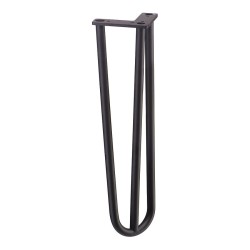 Опора мебельная KSA-0016-0410-B13 цвет черный высота 410 мм Опора мебельная KSA-0016-0410-B13 цвет черный высота 410 мм