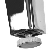 Опора мебельная KSA-2001-0410-B12 цвет белый высота 410 мм Опора мебельная KSA-2001-0410-B12 цвет белый высота 410 мм