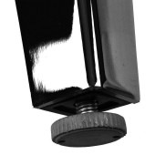 Опора мебельная KSA-2001-0410-B13 цвет черный высота 410 мм 