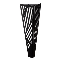 Опора мебельная KSA-2011-0410-B13 цвет черный высота 410 мм Опора мебельная KSA-2011-0410-B13 цвет черный высота 410 мм