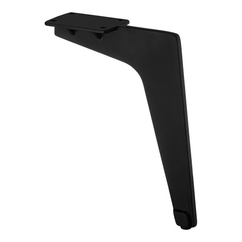 Опора мебельная стальная 1330 0200 Matt Black серия Milano цвет черный высота 200 мм Опора мебельная стальная 1330 0200 Matt Black серия Milano цвет черный высота 200 мм