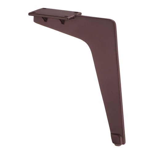 Опора мебельная стальная 1330 0200 Nova Bakir Mat серия Milano цвет коричневый высота 200 мм