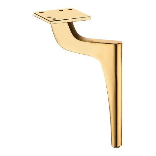 Опора мебельная 1460 0200 Gold серия ZARIF цвет глянцевое золото высота 200 мм Опора мебельная 1460 0200 Gold серия ZARIF цвет глянцевое золото высота 200 мм