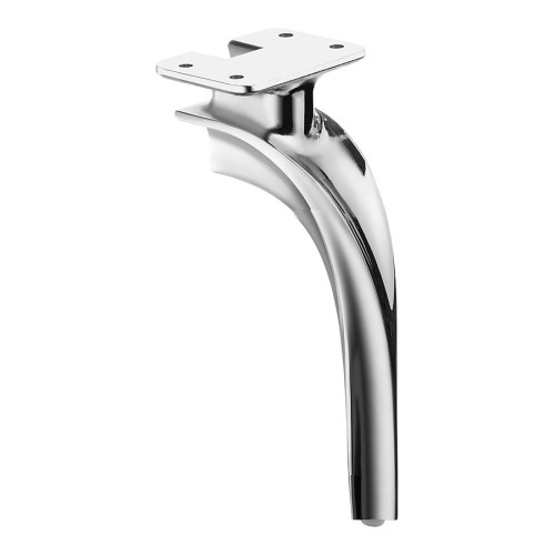 Опора мебельная 2390 0210 Chrome цвет глянцевый хром высота 210 мм 