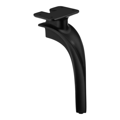 Опора мебельная 2390 0210 Matt Black цвет черный матовый высота 210 мм 