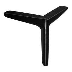Опора мебельная ESL 307-150 Black цвет черный матовый высота 150 мм