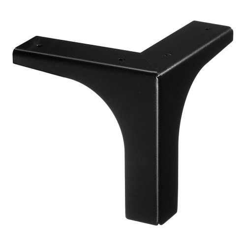 Опора мебельная ESL 313-115 Black цвет черный матовый высота 115 мм 