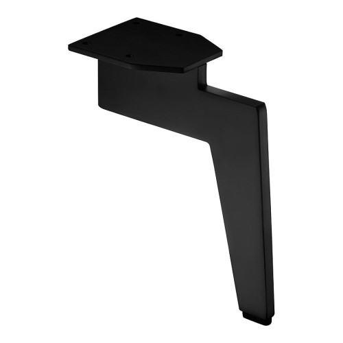 Опора мебельная ESL 449-170 Black цвет черный матовый высота 170 мм Опора мебельная ESL 449-170 Black цвет черный матовый высота 170 мм