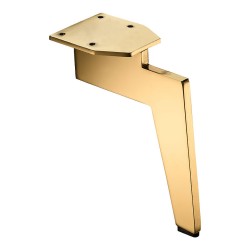 Опора мебельная ESL 449-170 Gold цвет глянцевое золото высота 170 мм 