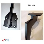 Опора мебельная ESL 449-170 Black цвет черный матовый высота 170 мм 