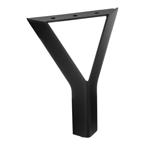 Опора мебельная ESL 852-160 Black цвет черный матовый высота 160 мм Опора мебельная ESL 852-160 Black цвет черный матовый высота 160 мм