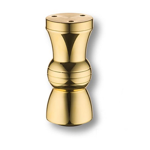 Опора мебельная KAL-0001-0100-A09 цвет глянцевое золото регулируемая высота 100 мм Опора мебельная KAL-0001-0100-A09 цвет глянцевое золото регулируемая высота 100 мм