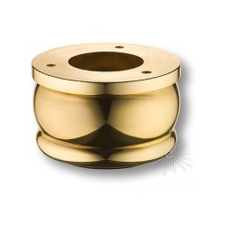 Опора мебельная KAL-0006-0050-A09 цвет глянцевое золото регулируемая высота 50 мм