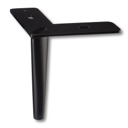 Опора мебельная KAX-0441-0150-B13 цвет черный матовый высота 150 мм 