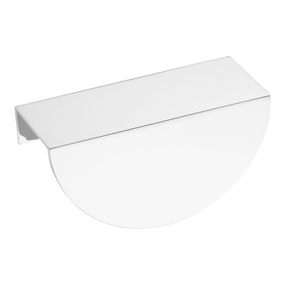 Ручка торцевая 1233-64-Chrome цвет глянцевый хром длина 110 мм, крепление 64 мм Ручка торцевая 1233-64-Chrome цвет глянцевый хром длина 110 мм, крепление 64 мм