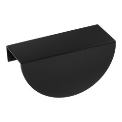 Ручка торцевая 1233-64-Matt Black цвет черный матовый длина 110 мм, крепление 64 мм Ручка торцевая 1233-64-Matt Black цвет черный матовый длина 110 мм, крепление 64 мм