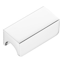 Ручка накладная 1700 0032 CR цвет глянцевый хром длина 44 мм, крепление 32 мм  