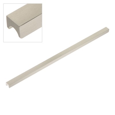 Ручка накладная 1700 0576 NB цвет никель длина 588 мм, крепление 576 мм 