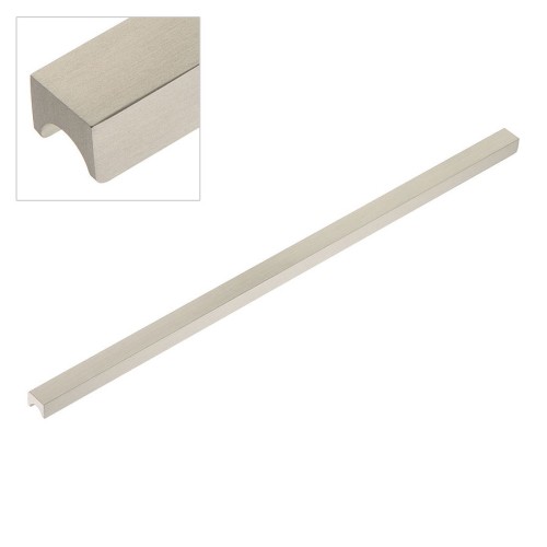 Ручка накладная 1700 0576 NB цвет никель длина 588 мм, крепление 576 мм 