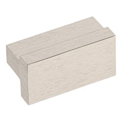 Ручка накладная 1739 0032 ELX2 цвет брашированный никель длина 48 мм, крепление 32 мм 