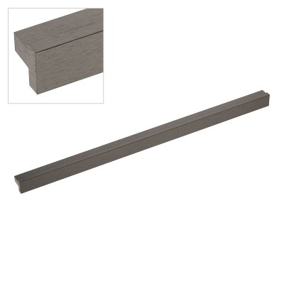 Ручка накладная 1739 0480 ELX1 цвет брашированный графит длина 496 мм, крепление 480 мм 