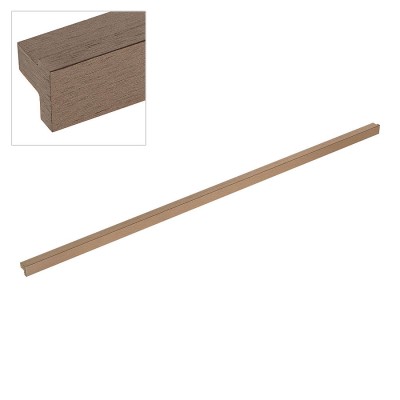 Ручка накладная 1739 0960 ELX3 цвет брашированная тёмная бронза длина 976 мм, крепление 480-480 мм 