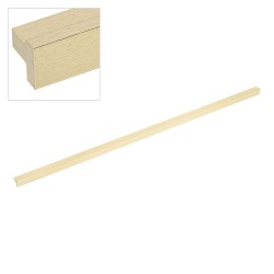 Ручка накладная 1739 0960 ELX5 цвет брашированная латунь длина 976 мм, крепление 480-480 мм 