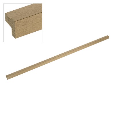 Ручка накладная 1739 0960 ELX9 цвет брашированная античная бронза длина 976 мм, крепление 480-480 мм 