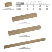 Ручка накладная 1739 0032 ELX9 цвет брашированная античная бронза длина 48 мм, крепление 32 мм Ручка накладная 1739 0032 ELX9 цвет брашированная античная бронза длина 48 мм, крепление 32 мм