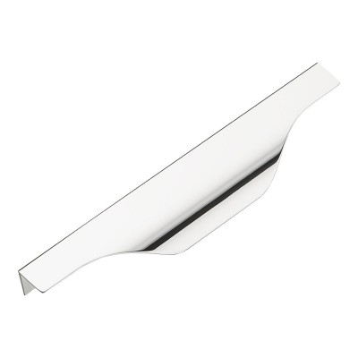 Ручка профиль фигурная накладная 8918 0160 CR цвет глянцевый хром длина 200 мм Ручка профиль фигурная накладная 8918 0160 CR цвет глянцевый хром длина 200 мм